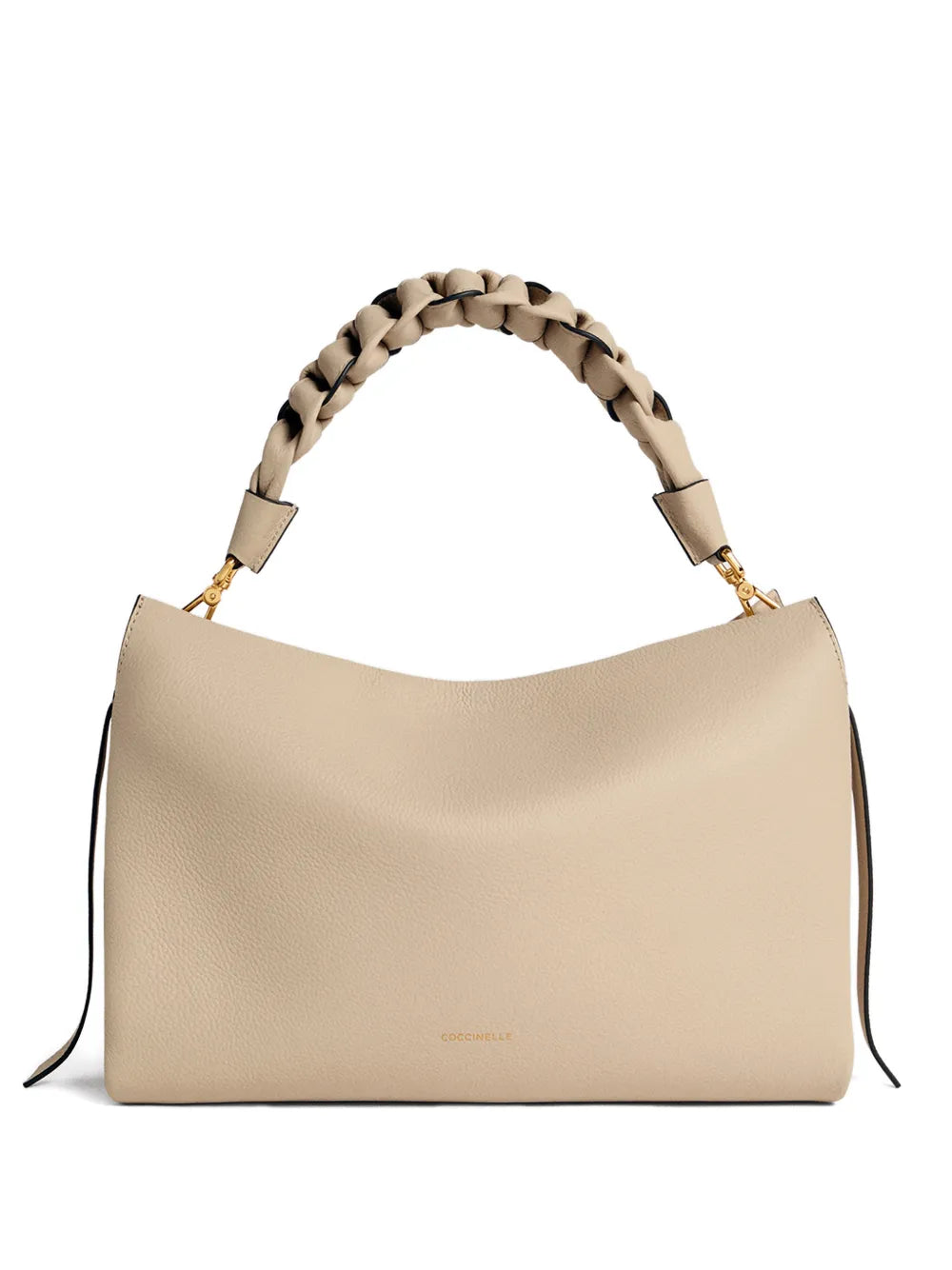 Coccinelle Medium Boheme Braided Detail Shoulder Bag