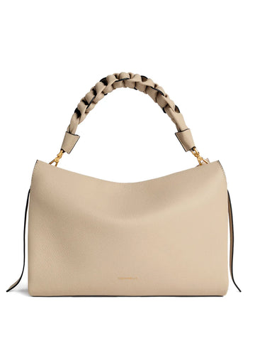 Coccinelle Medium Boheme Braided Detail Shoulder Bag
