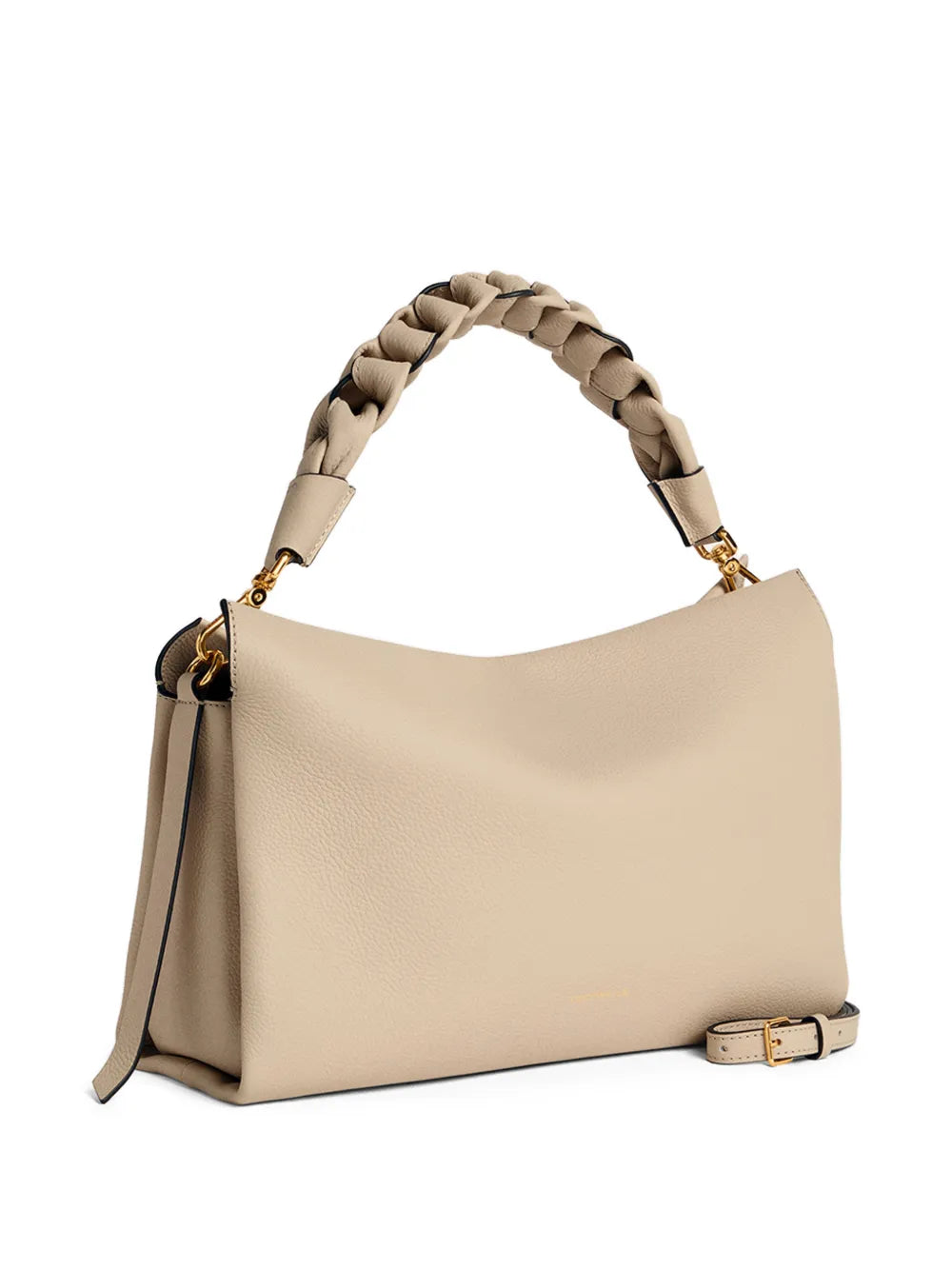 Coccinelle Medium Boheme Braided Detail Shoulder Bag