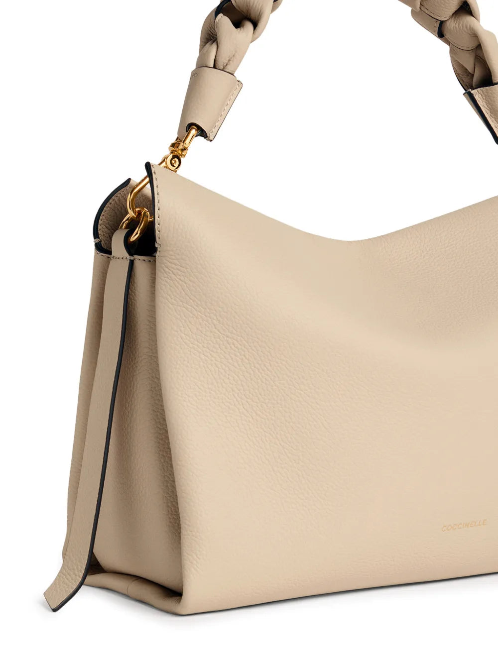 Coccinelle Medium Boheme Braided Detail Shoulder Bag
