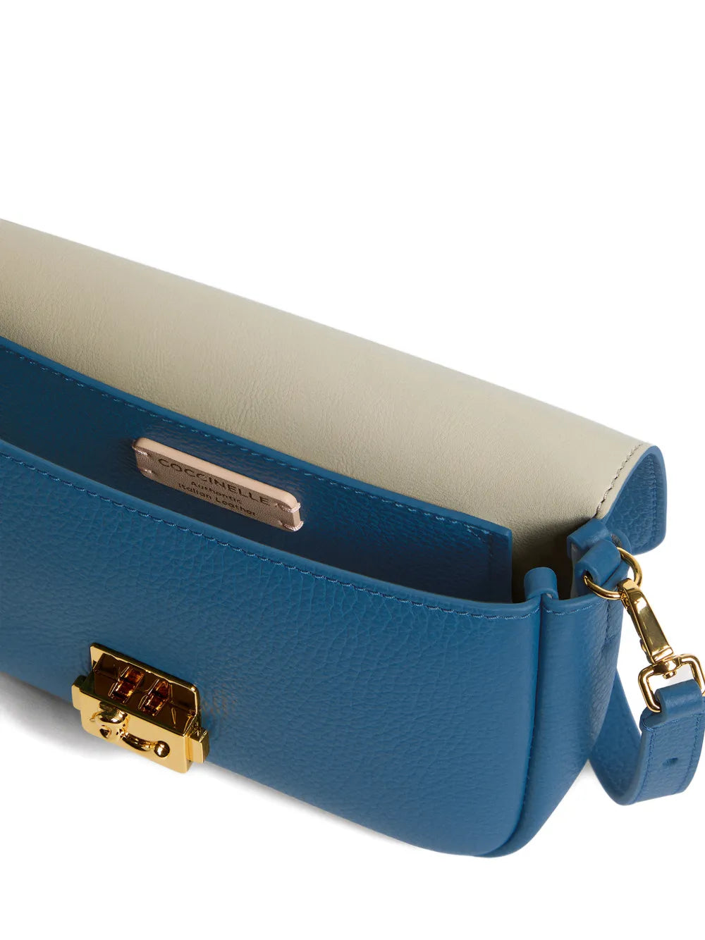 Coccinelle Mini Logo Plaque Shoulder Bag