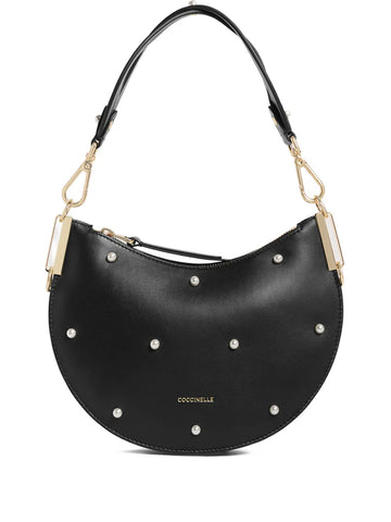 Coccinelle Small Sunup Pearl Detail Shoulder Bag