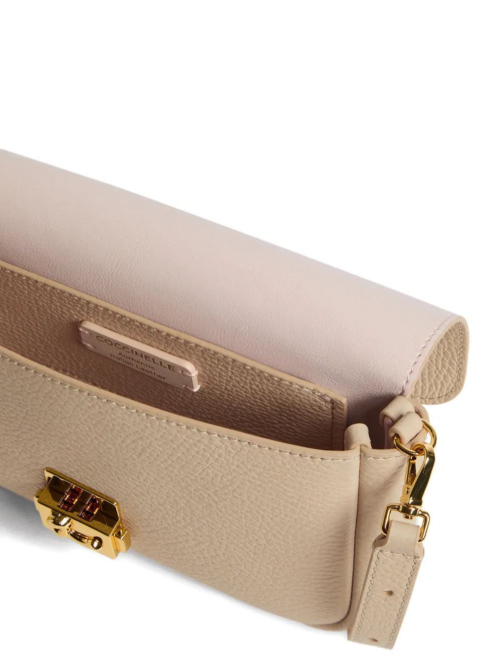 Coccinelle Mini Logo Plaque Shoulder Bag