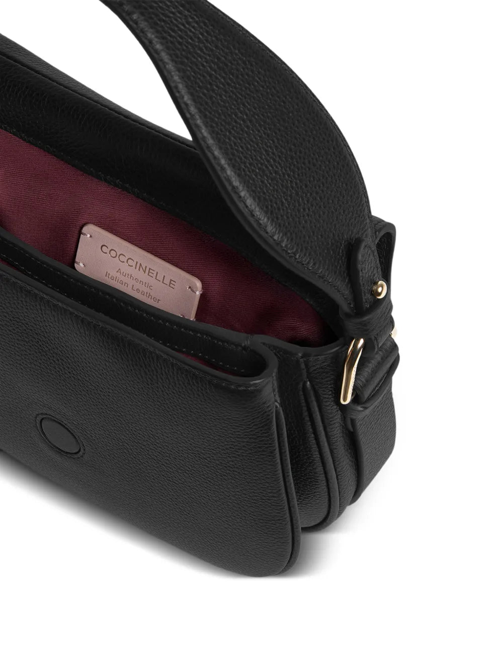 Coccinelle Small Mavery Buckle Detail Shoulder Bag