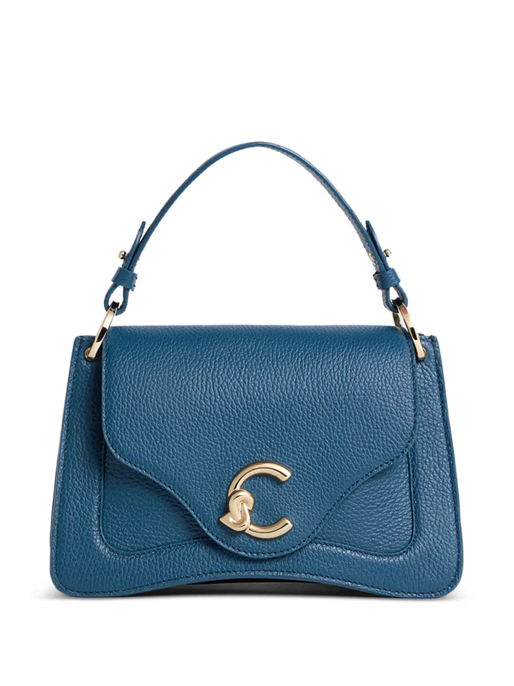 Coccinelle Small C Me Logo Buckle Shoulder Bag