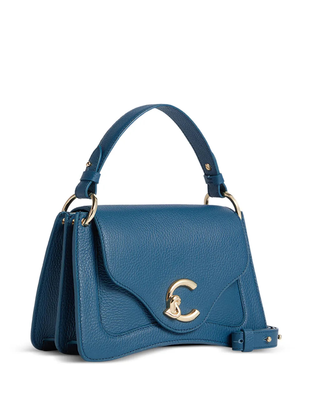 Coccinelle Small C Me Logo Buckle Shoulder Bag