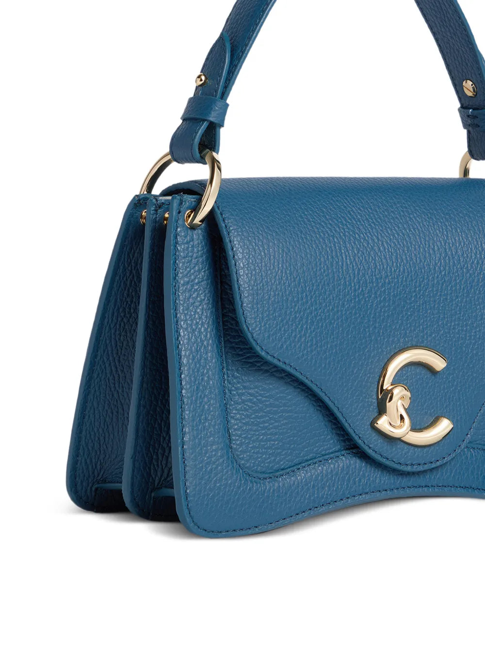 Coccinelle Small C Me Logo Buckle Shoulder Bag