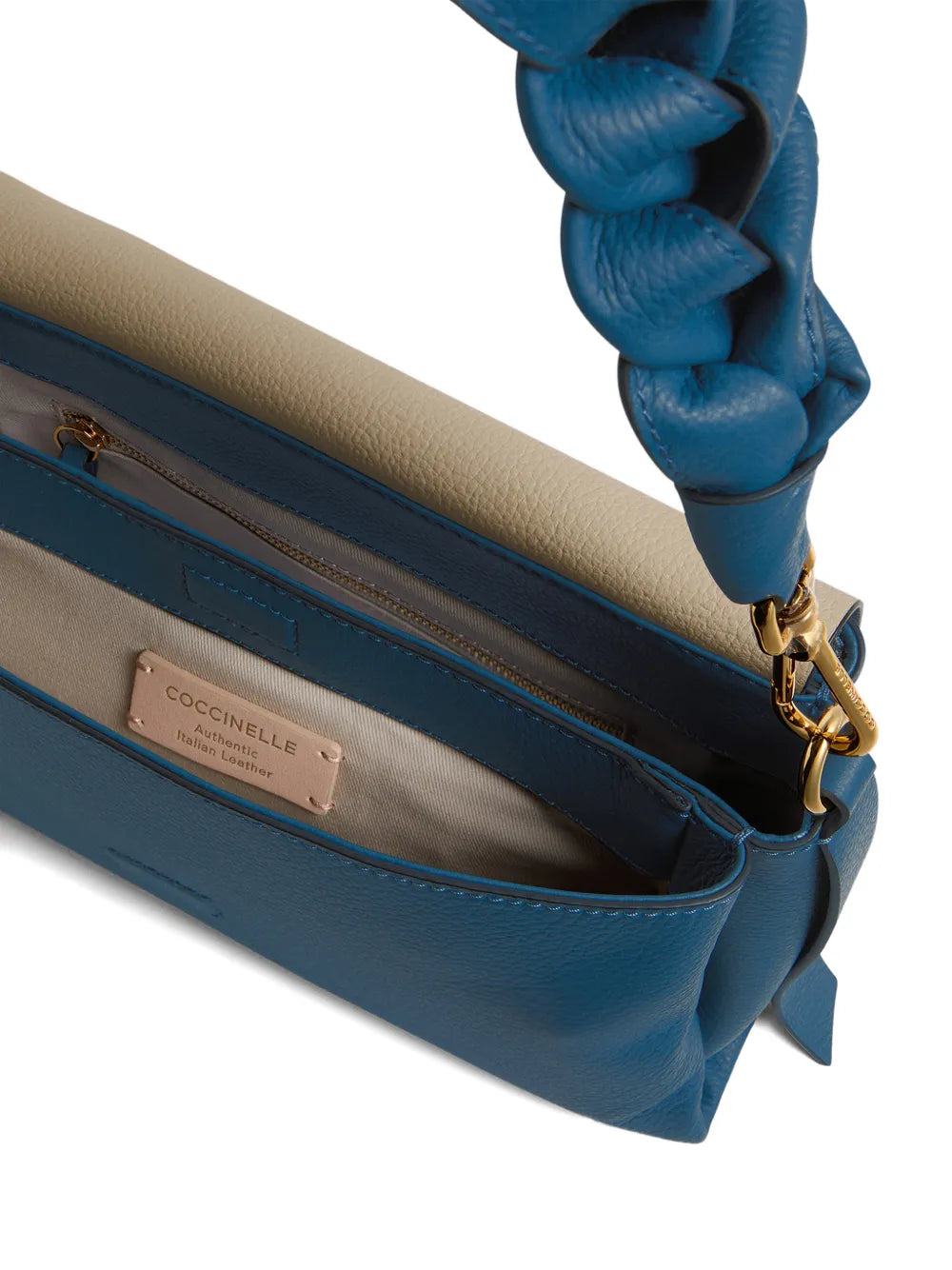 Coccinelle Small Boheme Braided Handle Shoulder Bag