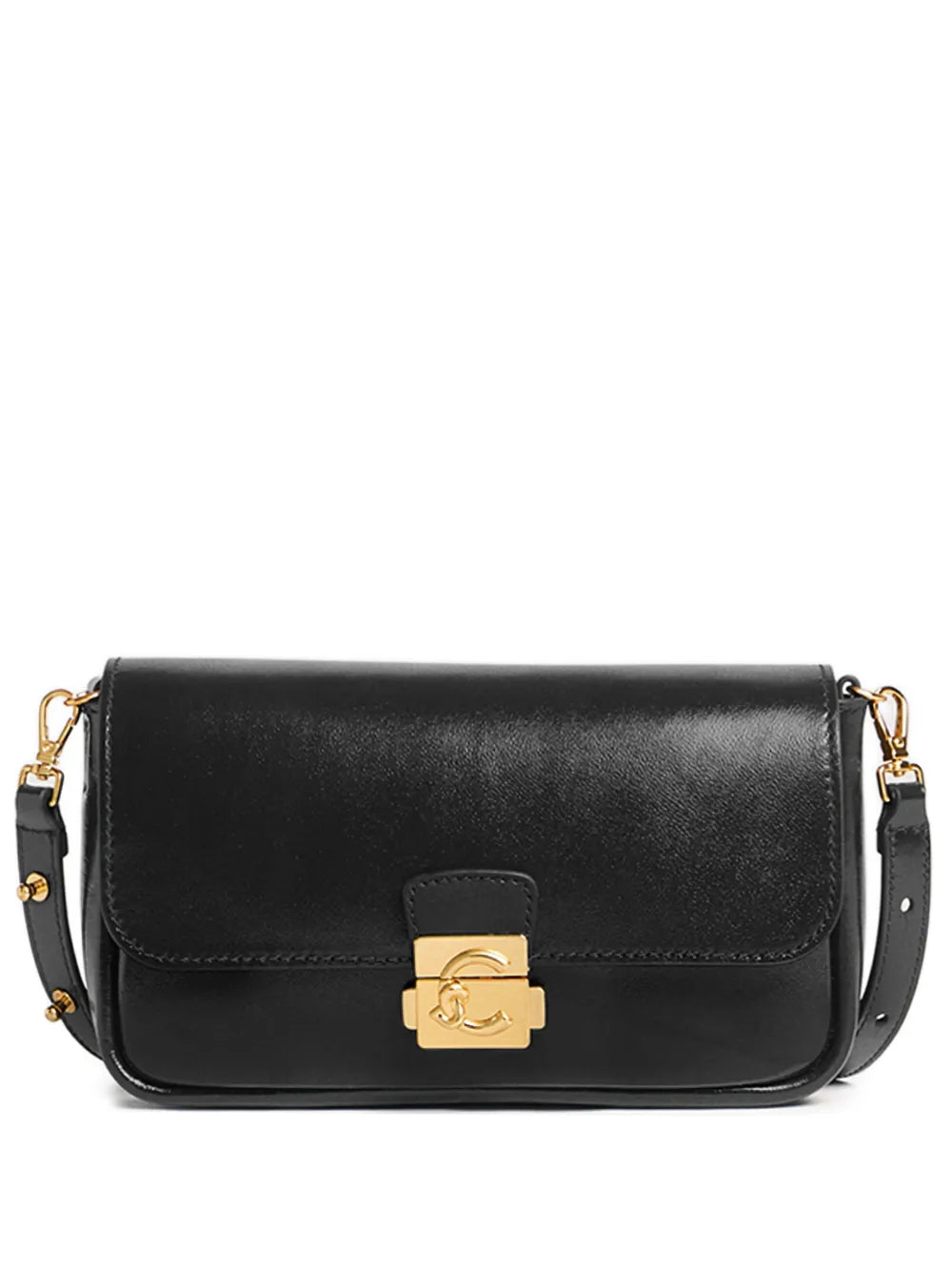 Coccinelle Mini Logo Embellished Shoulder Bag
