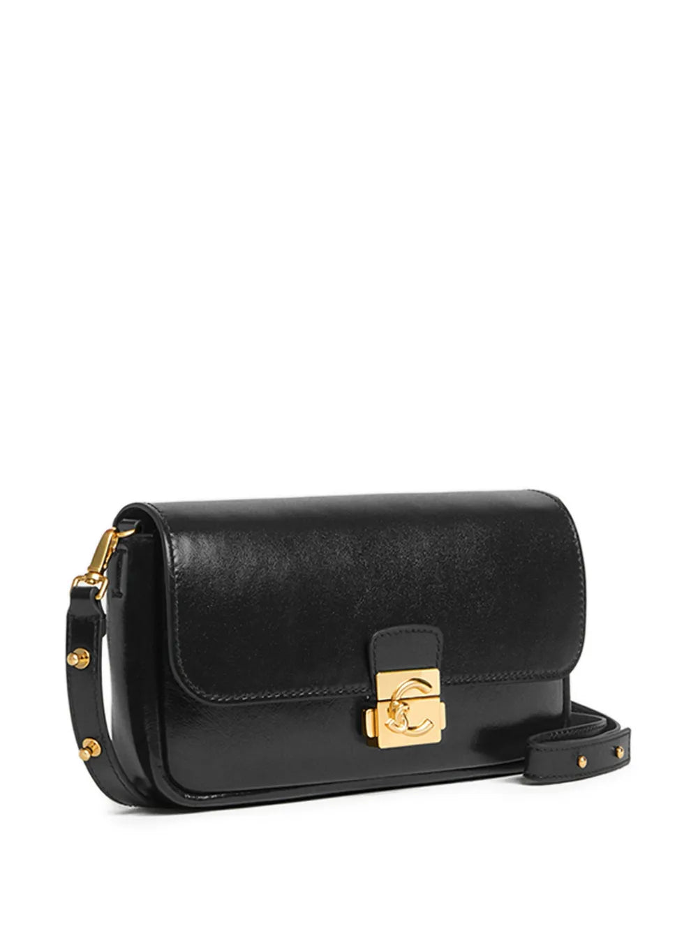 Coccinelle Mini Logo Embellished Shoulder Bag