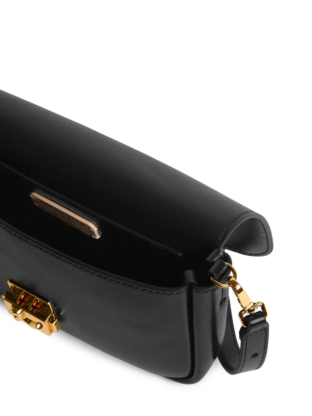 Coccinelle Mini Logo Embellished Shoulder Bag