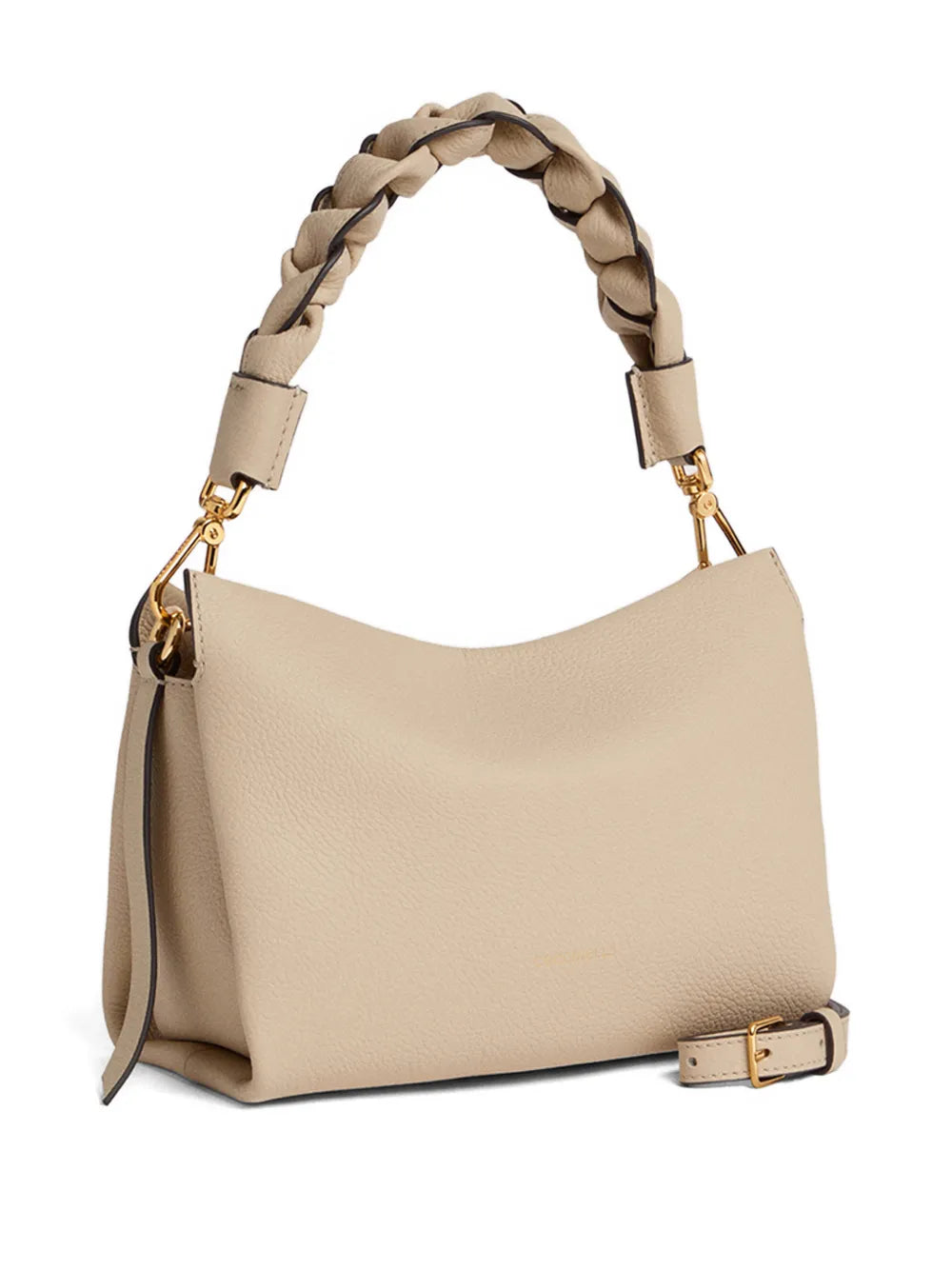 Coccinelle Small Boheme Braided Handle Shoulder Bag