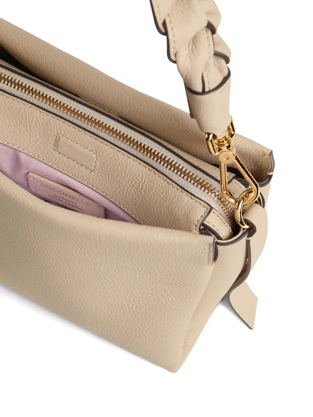 Coccinelle Small Boheme Braided Handle Shoulder Bag