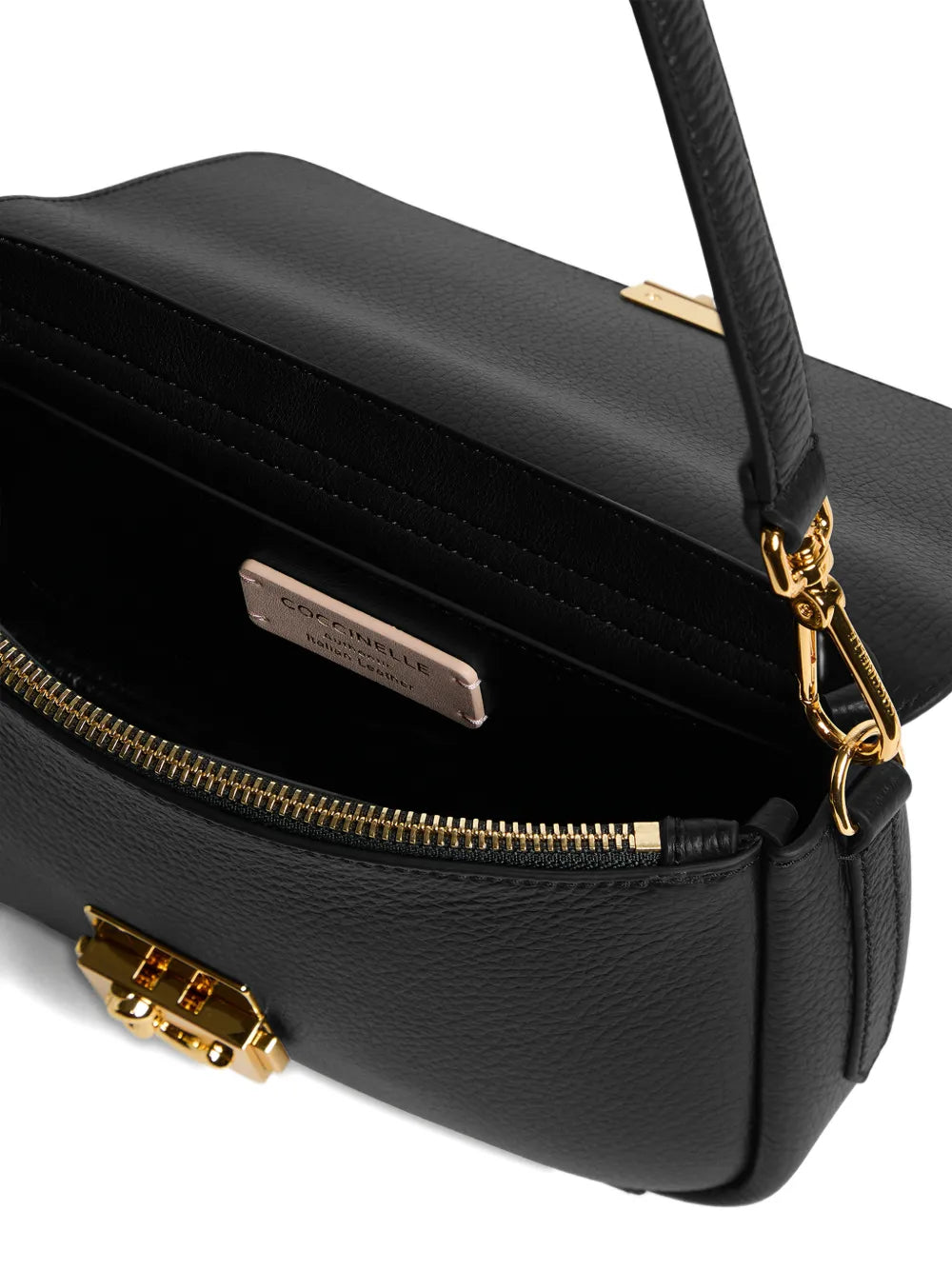 Coccinelle Medium C Me Lock Logo Shoulder Bag