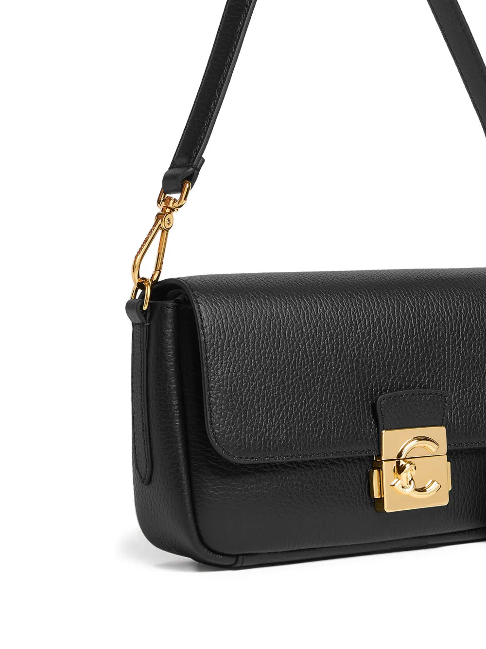 Coccinelle Medium C Me Lock Logo Shoulder Bag
