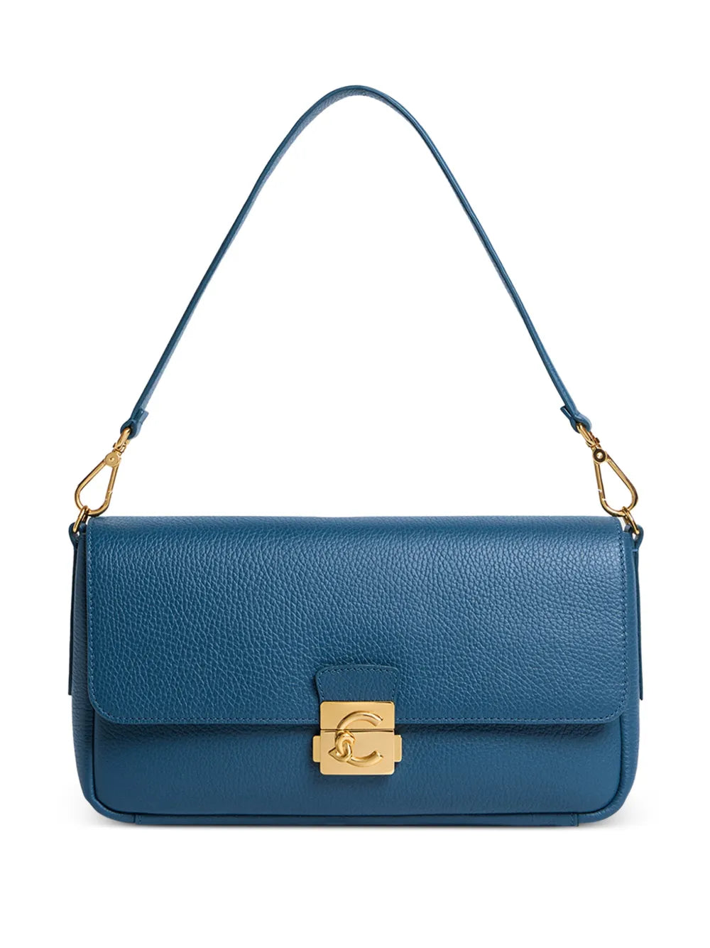 Coccinelle C Me Lock Logo Plaque Shoulder Bag