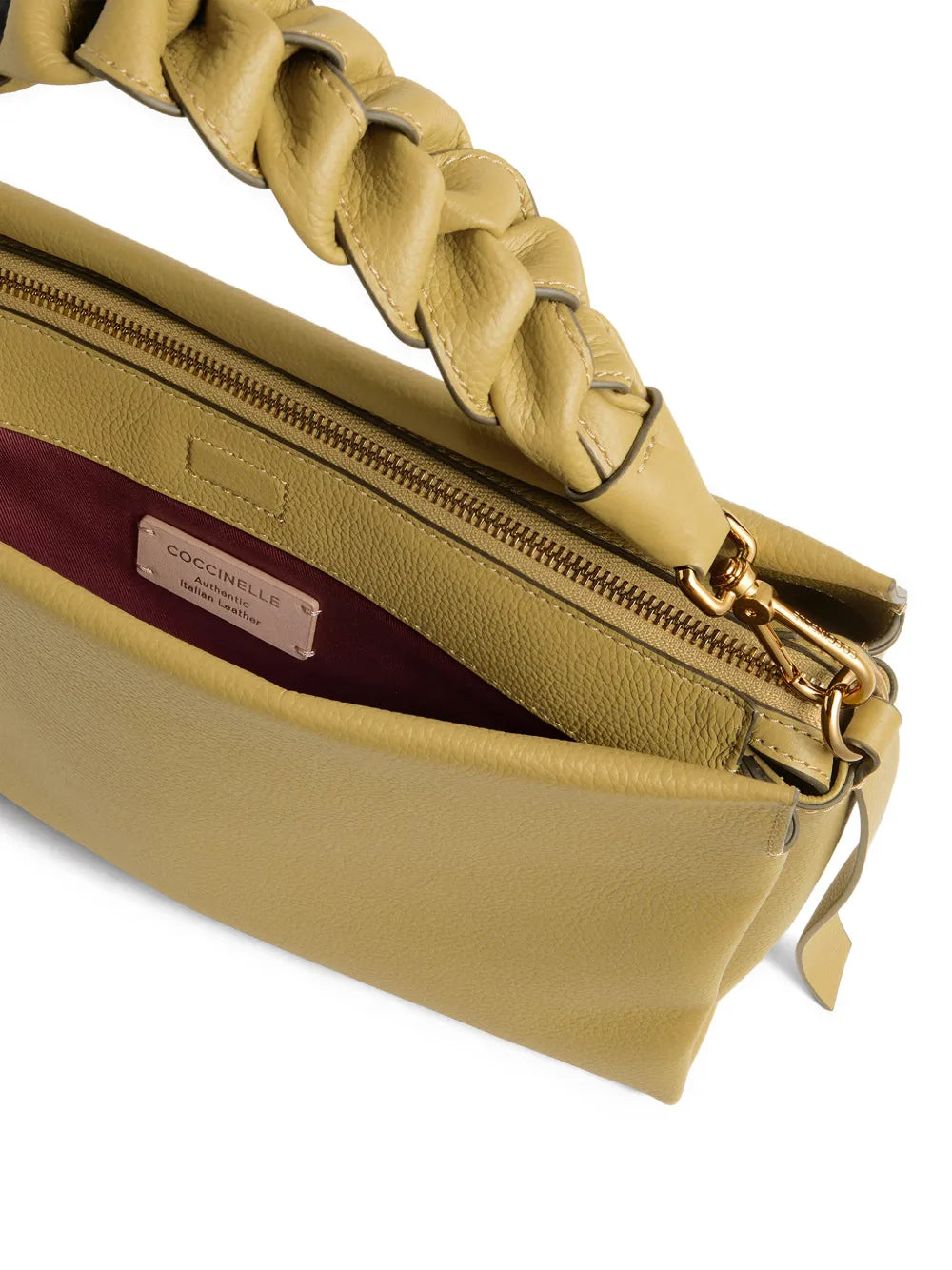 Coccinelle Medium Boheme Braided Handle Shoulder Bag