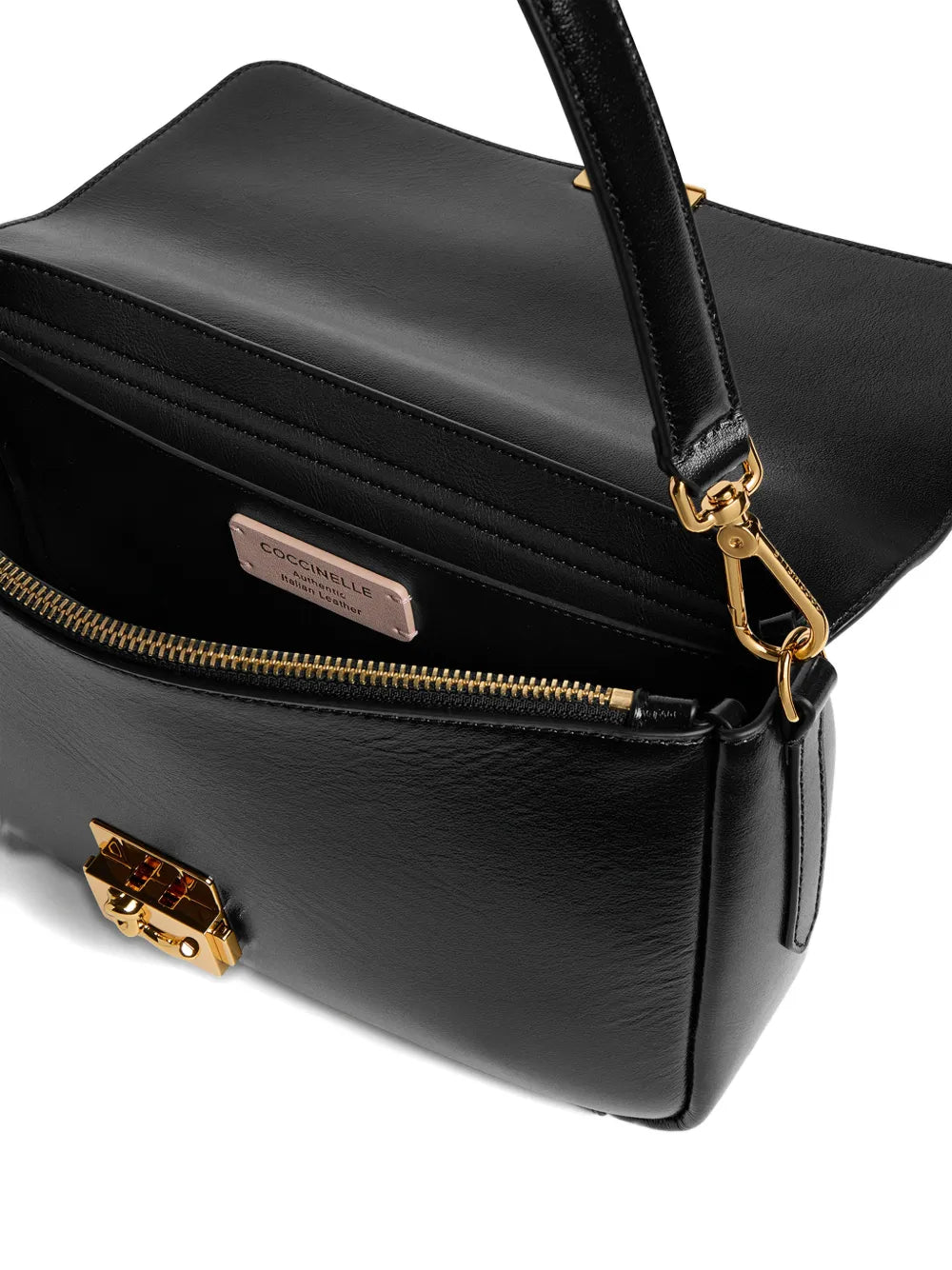 Coccinelle Large C Me Lock Shoulder Bag