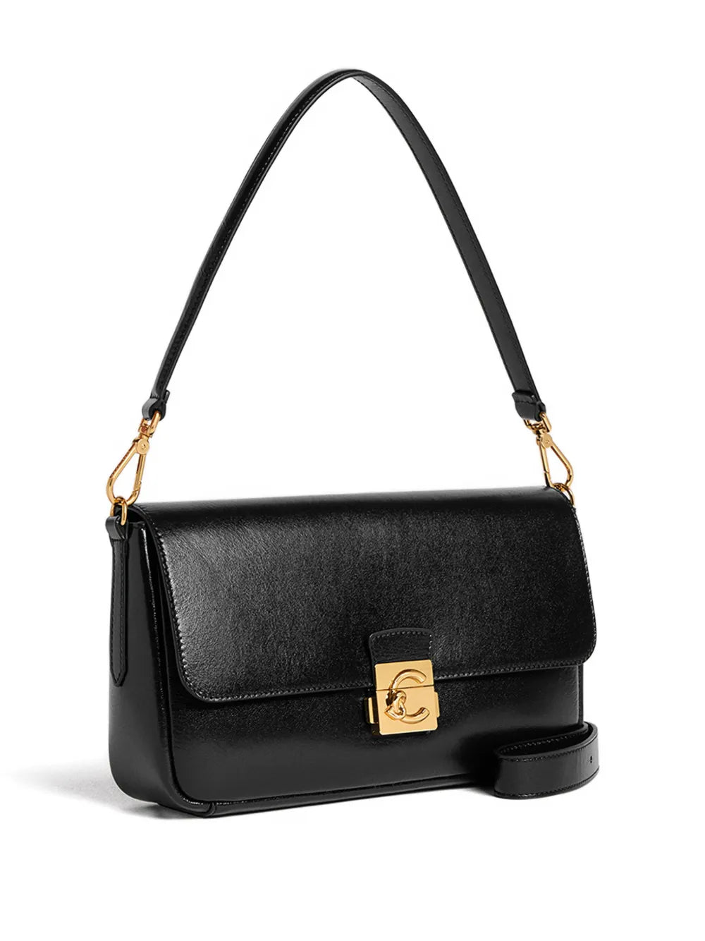 Coccinelle Large C Me Lock Shoulder Bag