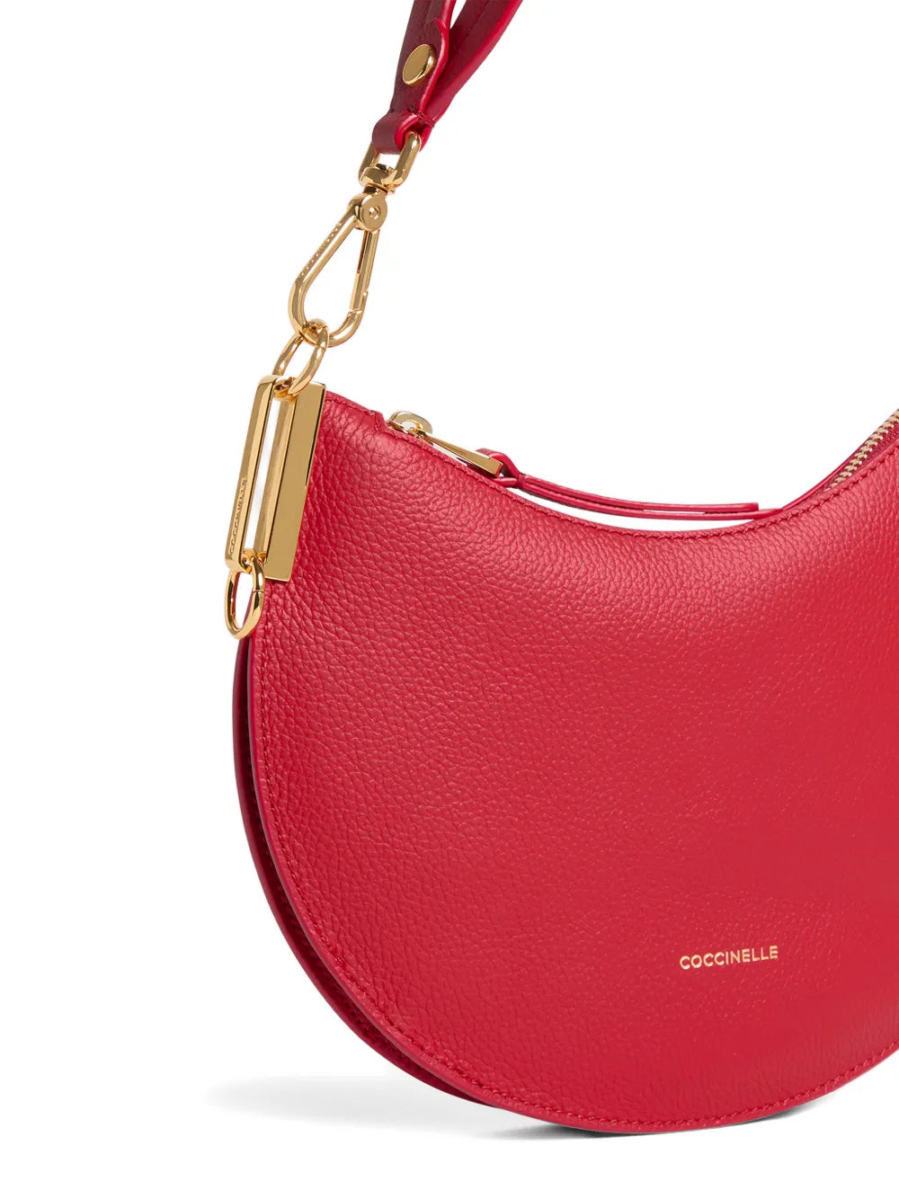 Coccinelle Zip Logo Detail Shoulder Bag