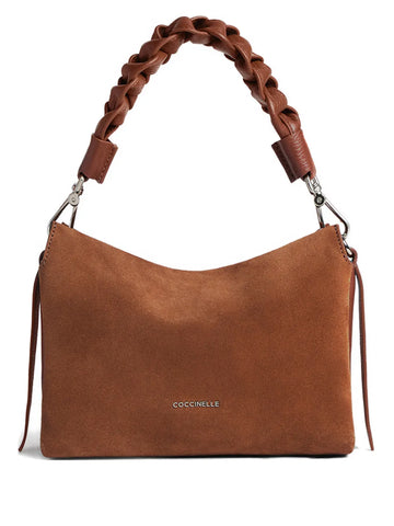 Coccinelle Small Boheme Braided Handle Shoulder Bag