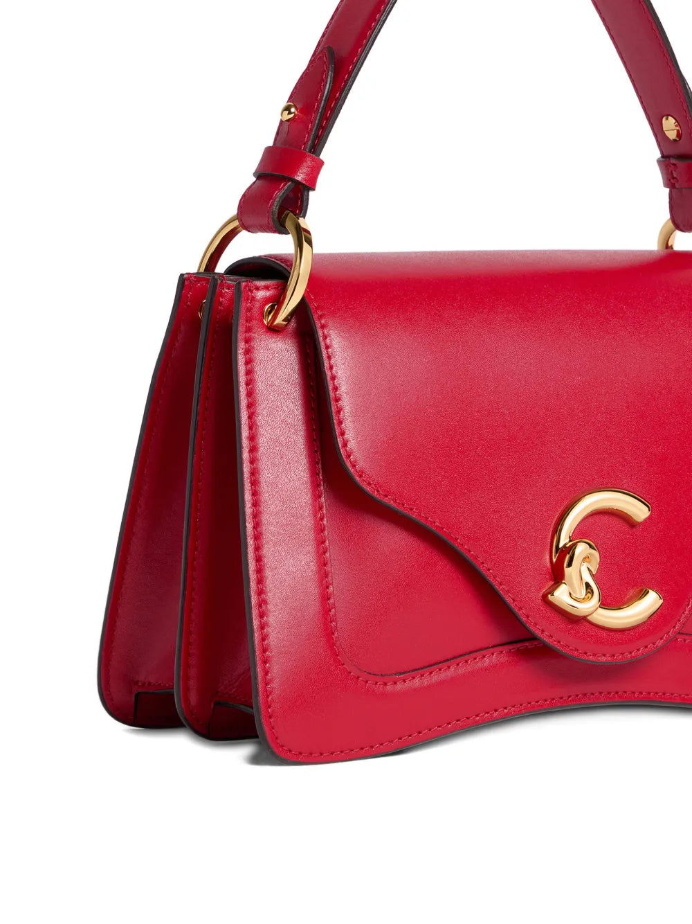 Coccinelle Small C Me Logo Plaque Shoulder Bag