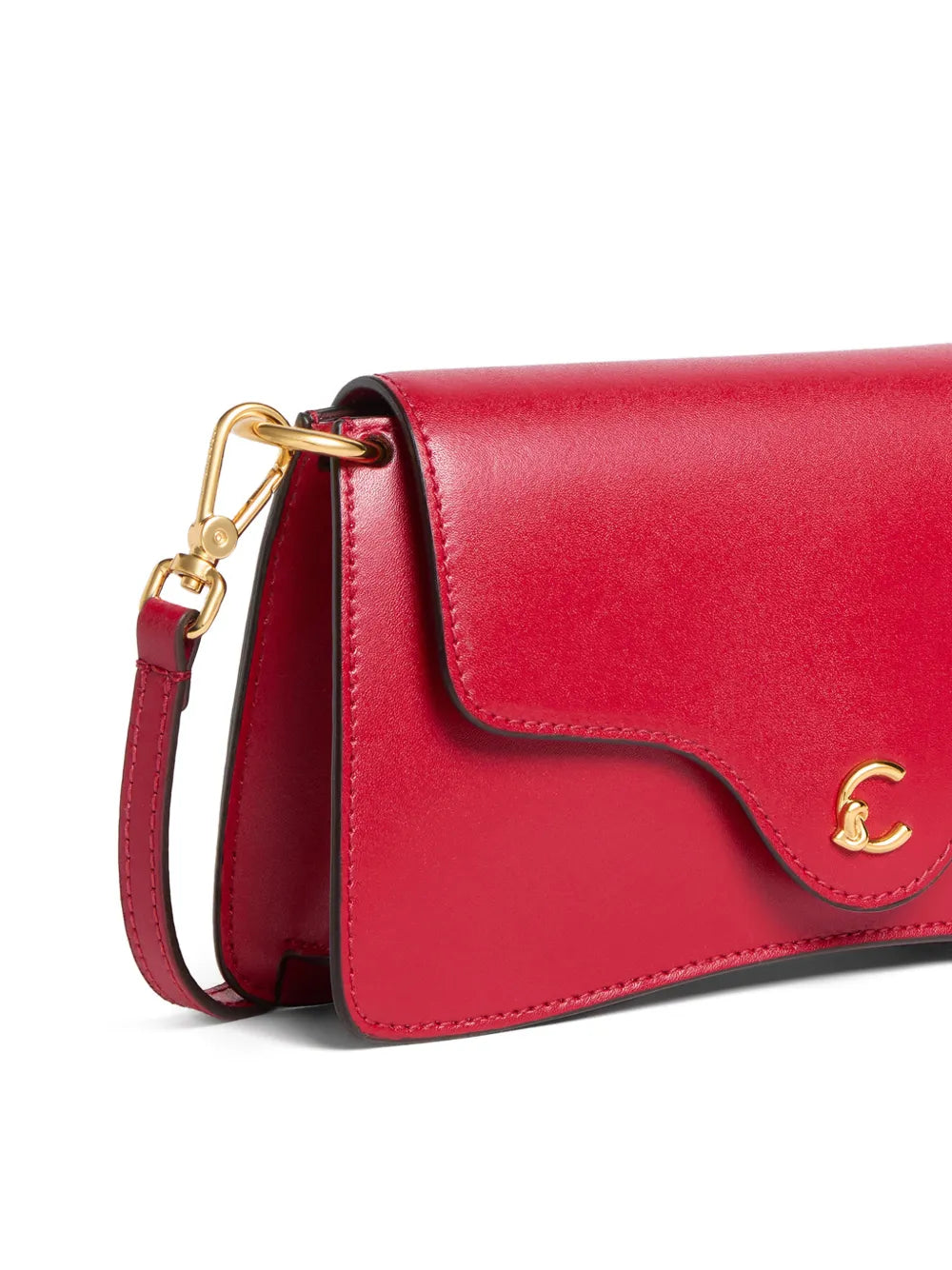 Coccinelle Logo Plaque Shoulder Bag