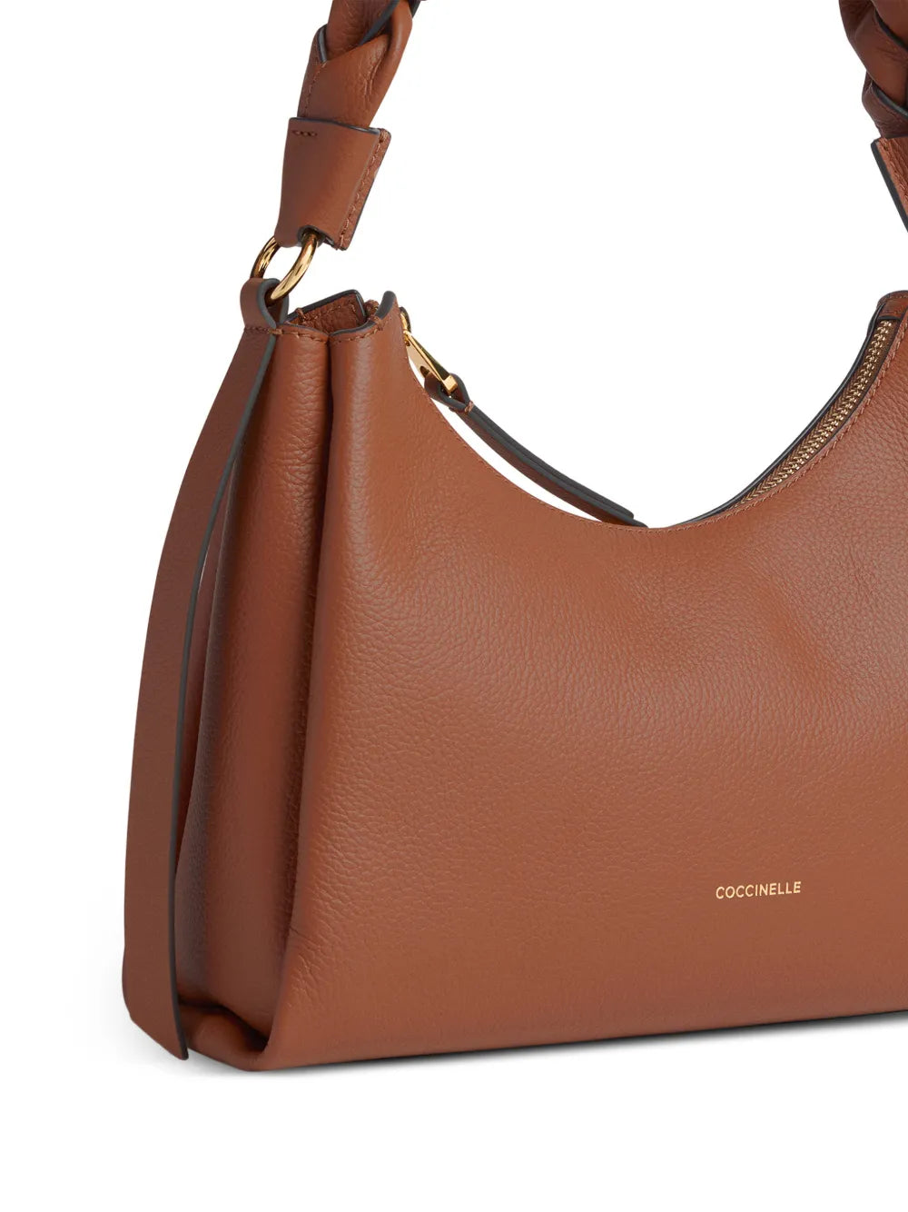 Coccinelle Small Boheme Braided Handle Shoulder Bag