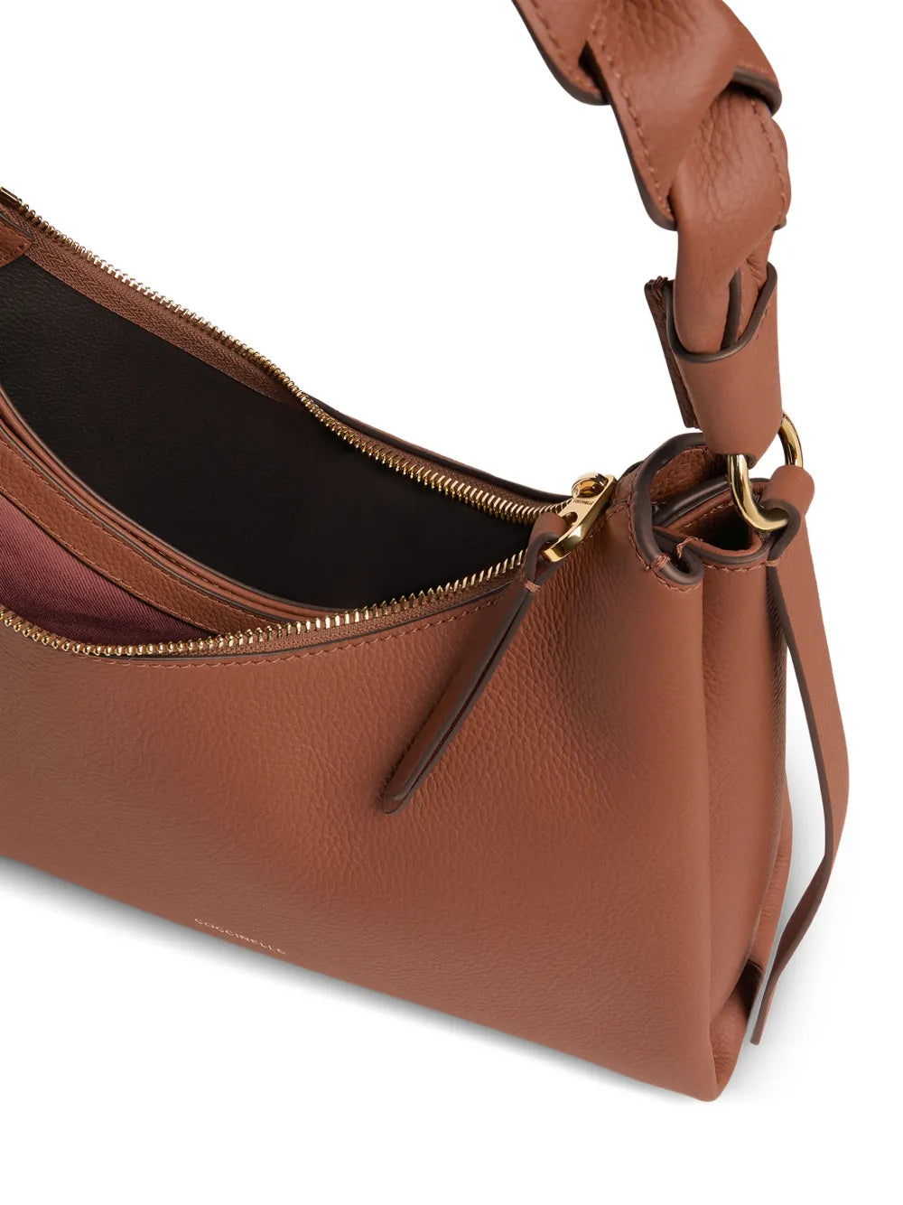 Coccinelle Small Boheme Braided Handle Shoulder Bag