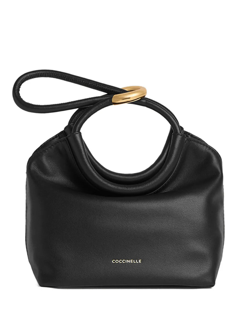 Coccinelle Small Finn Ring Handle Shoulder Bag