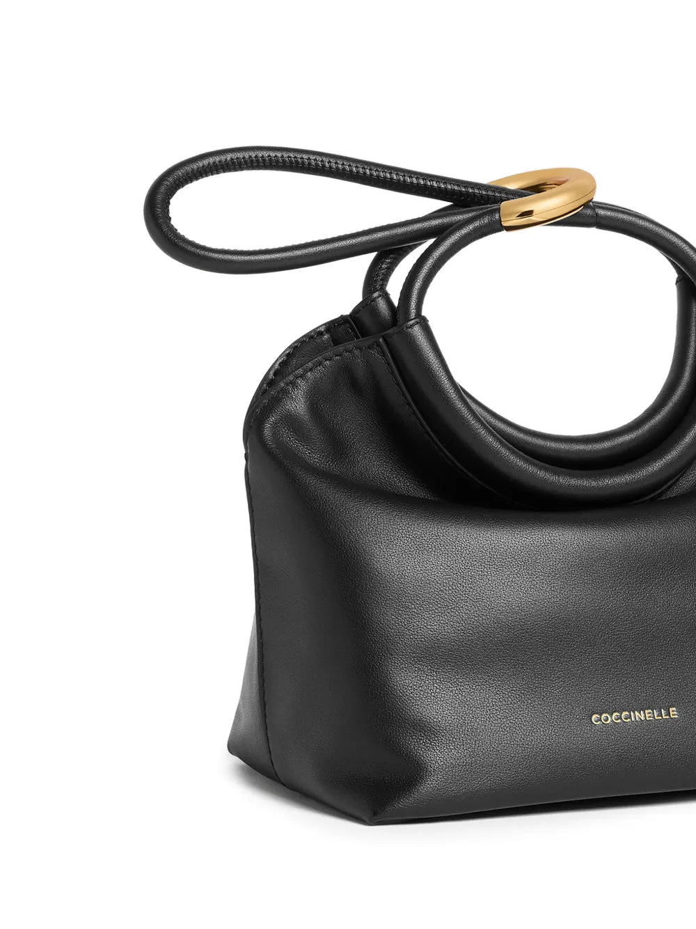Coccinelle Small Finn Ring Handle Shoulder Bag