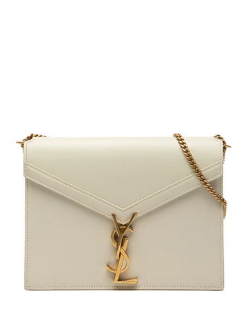 Saint Laurent Pre Owned 2018 Smooth Calfskin Monogram Cassandra Clasp Bag Shoulder Bag