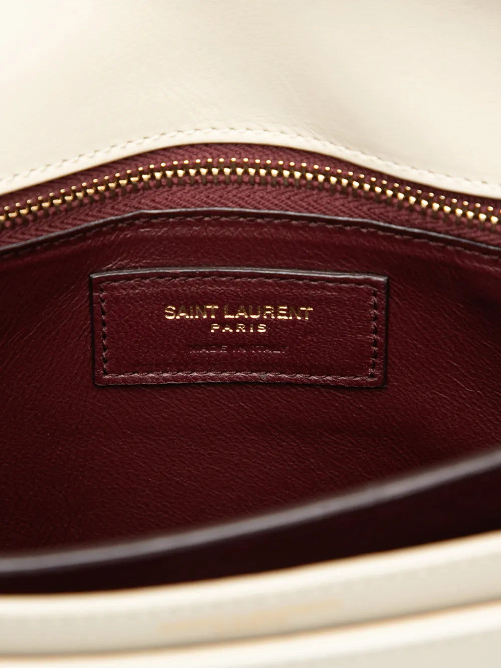 Saint Laurent Pre Owned 2018 Smooth Calfskin Monogram Cassandra Clasp Bag Shoulder Bag