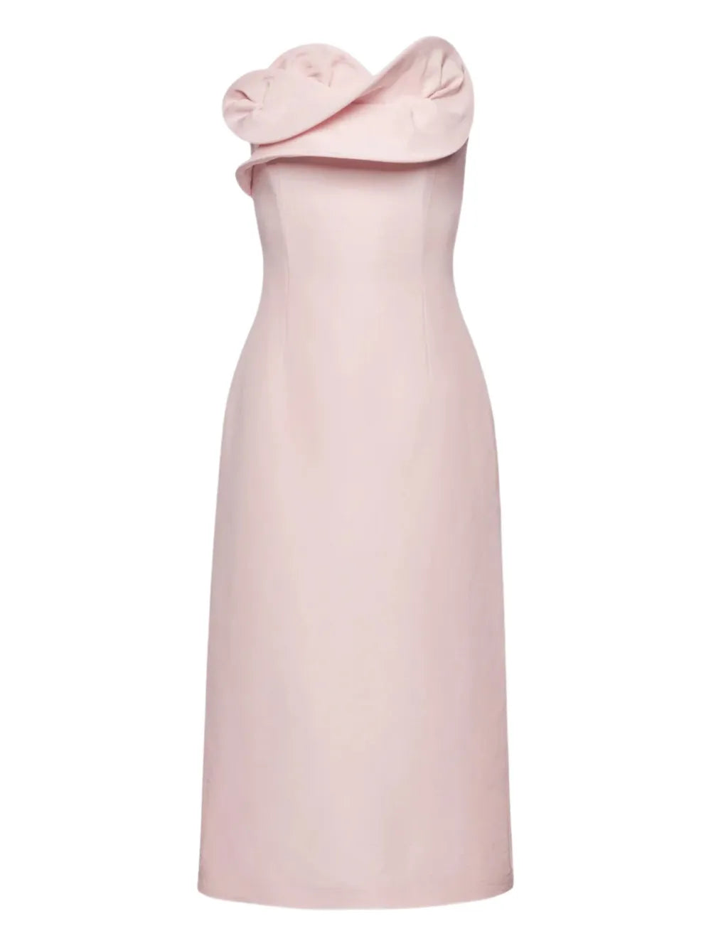 Magda Butrym Ruffled Strapless Dress