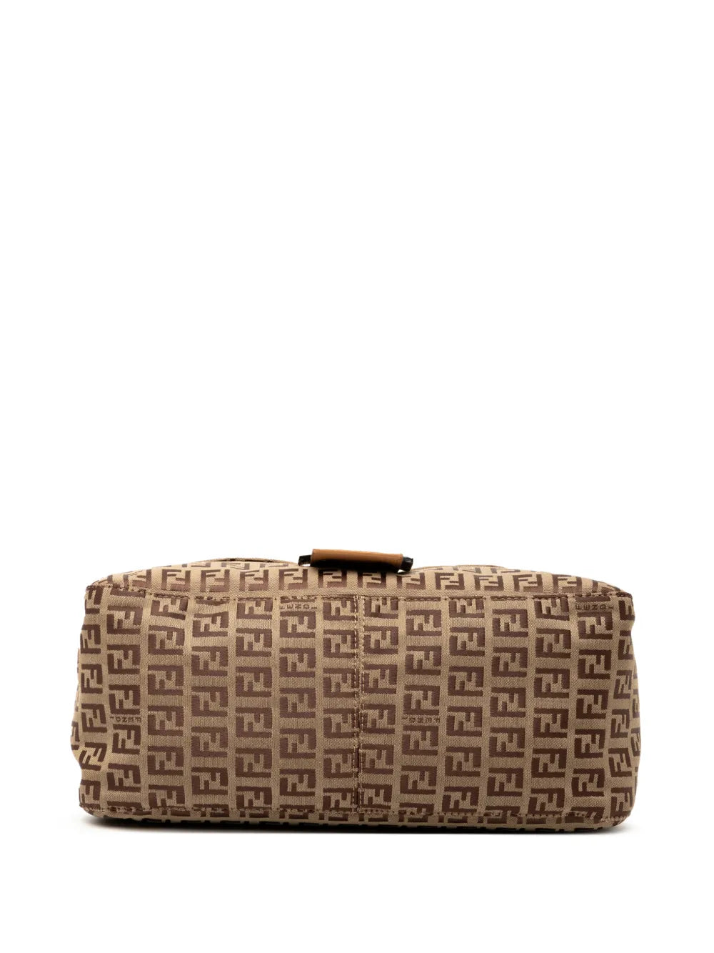 Fendi Pre Owned 2000 2010 Zucchino Canvas Mamma Forever Shoulder Bag