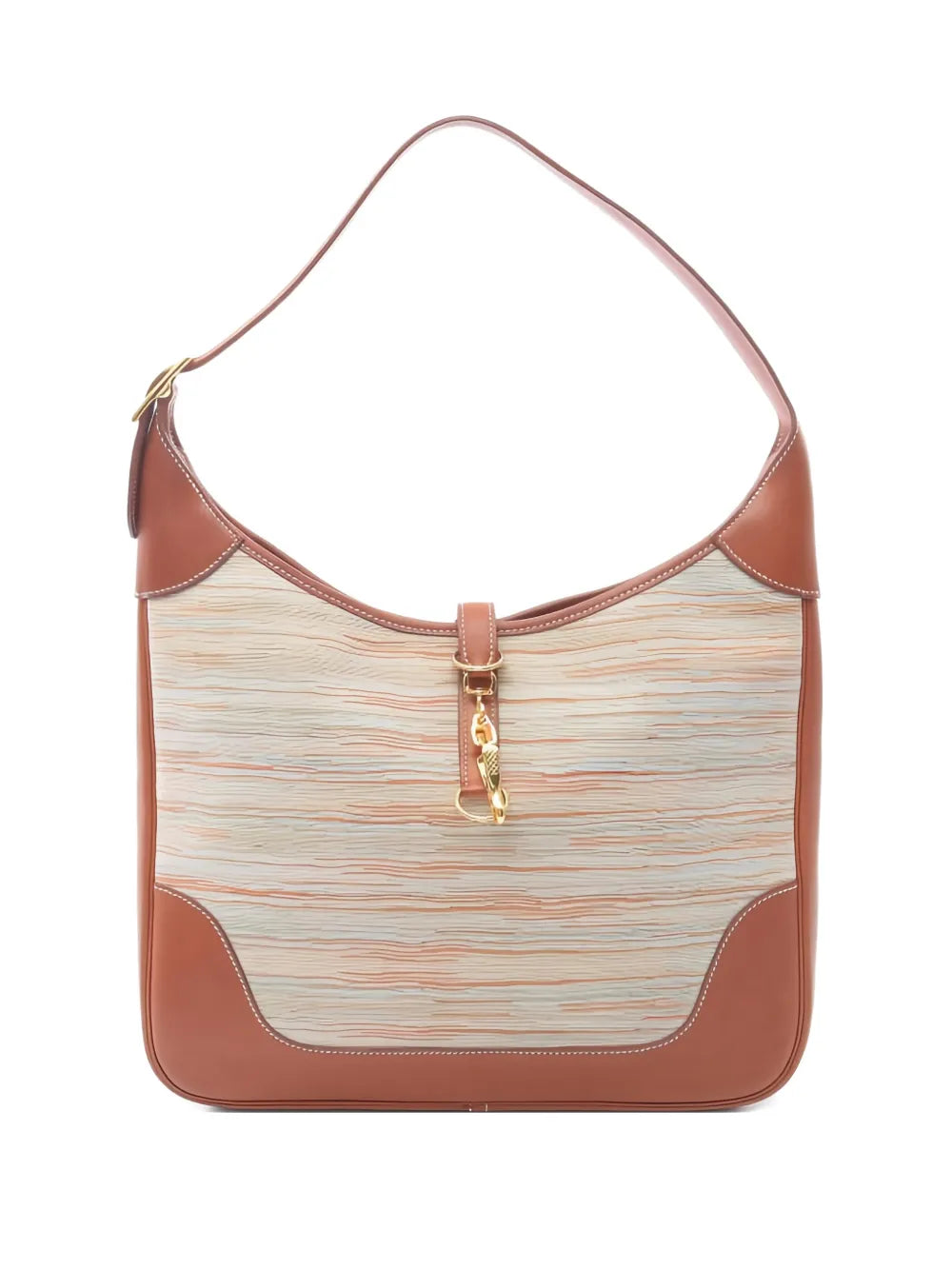 Hermes Pre Owned 2001 35 Trim Vibration Shoulder Bag