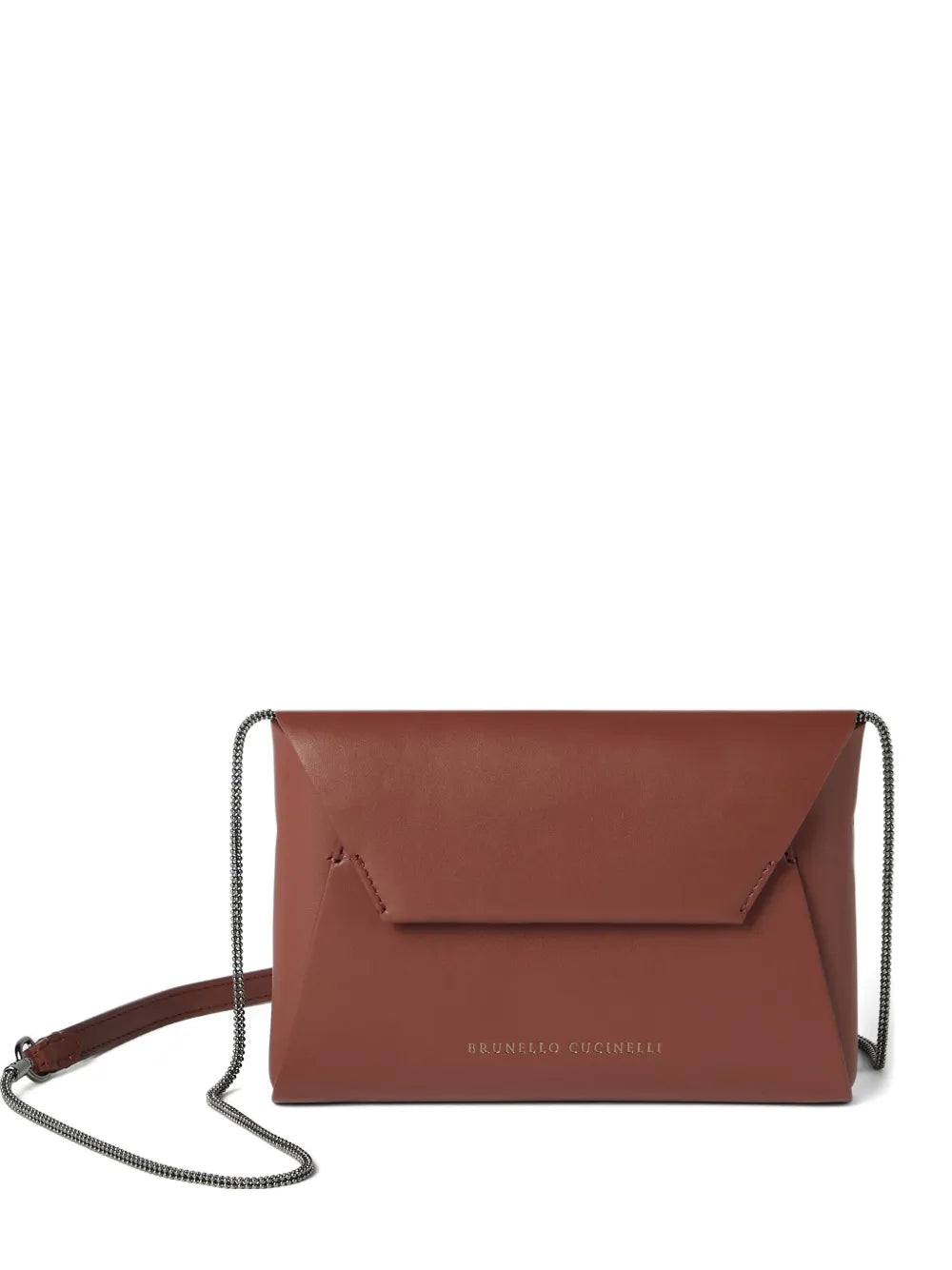 Brunello Cucinelli Bc Duo Flap Chain Strap Shoulder Bag
