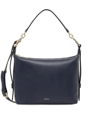 Furla M Tonie Hobo Leather Crossbody Bag