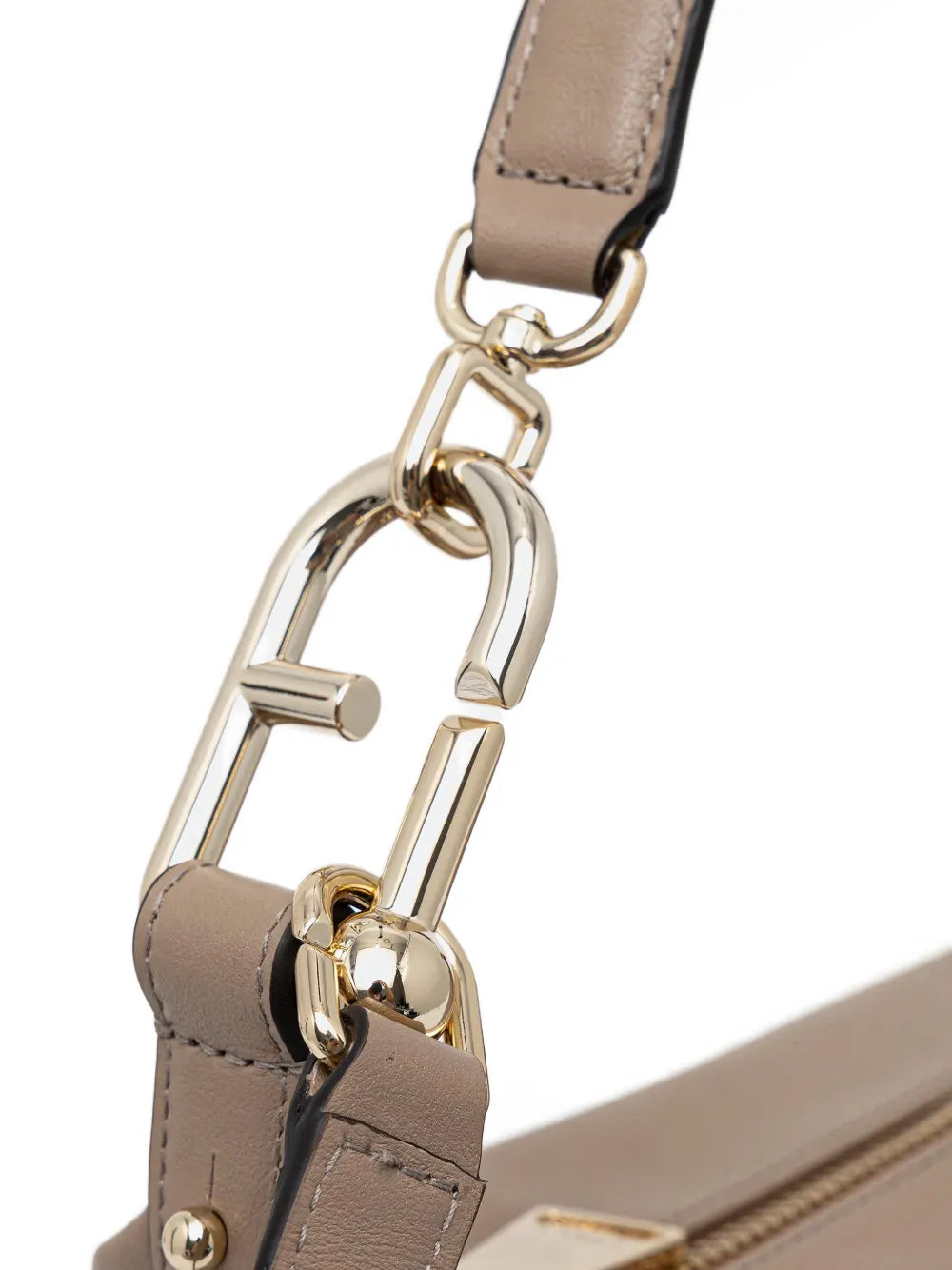 Furla M Tonie Hobo Leather Crossbody Bag