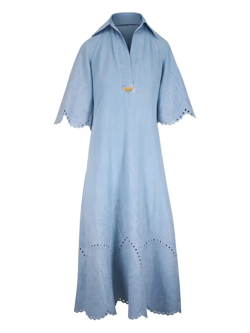 Zimmermann Daylight Denim Midi Dress