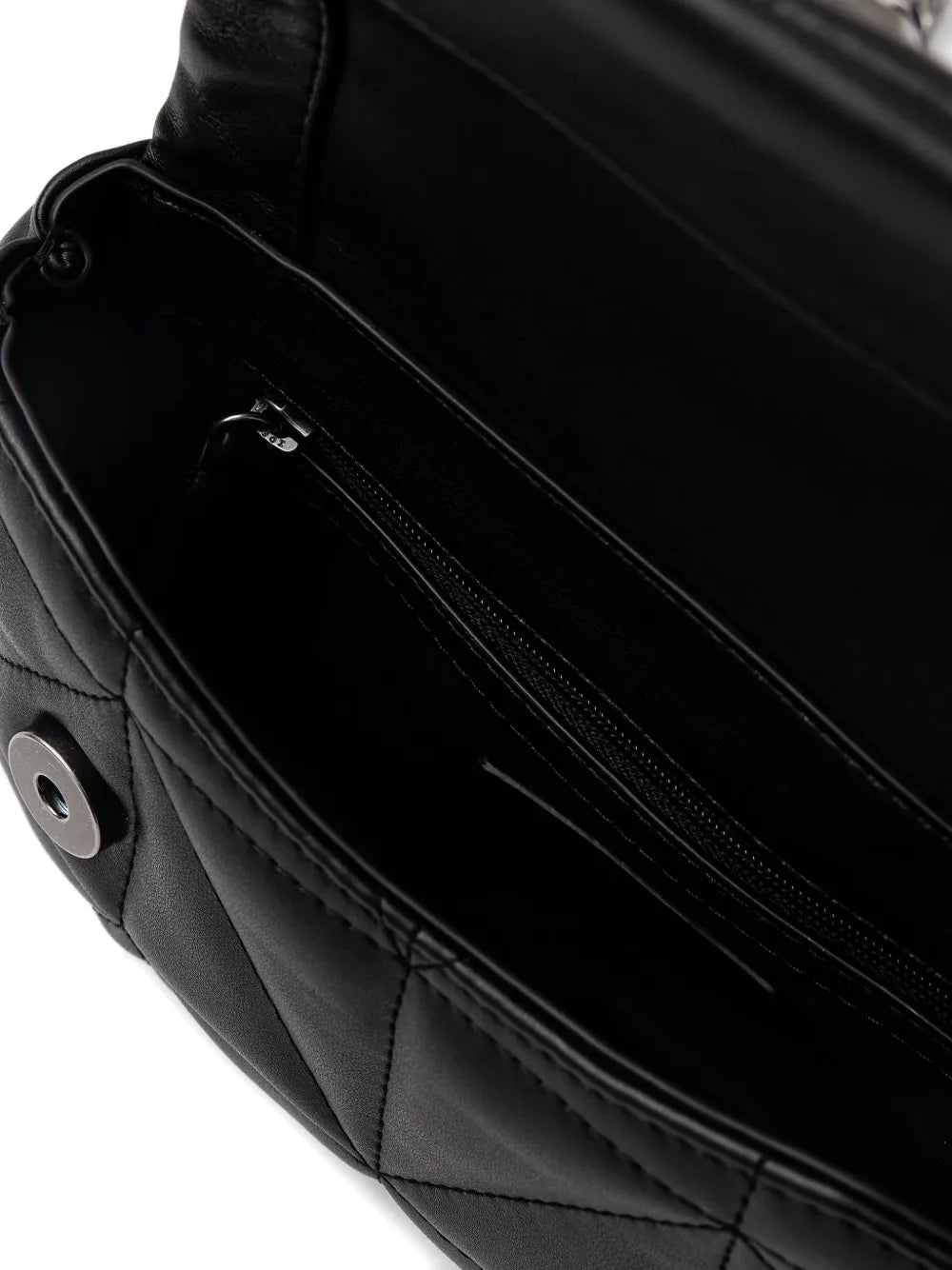 Boss Quilted Logo Shoulder Bag