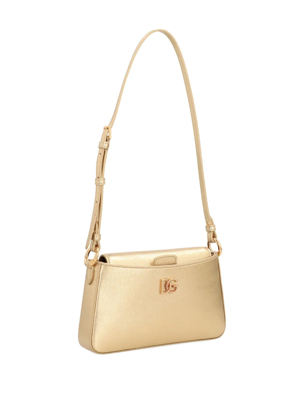 Dolce Gabbana Logo Detail Shoulder Bag