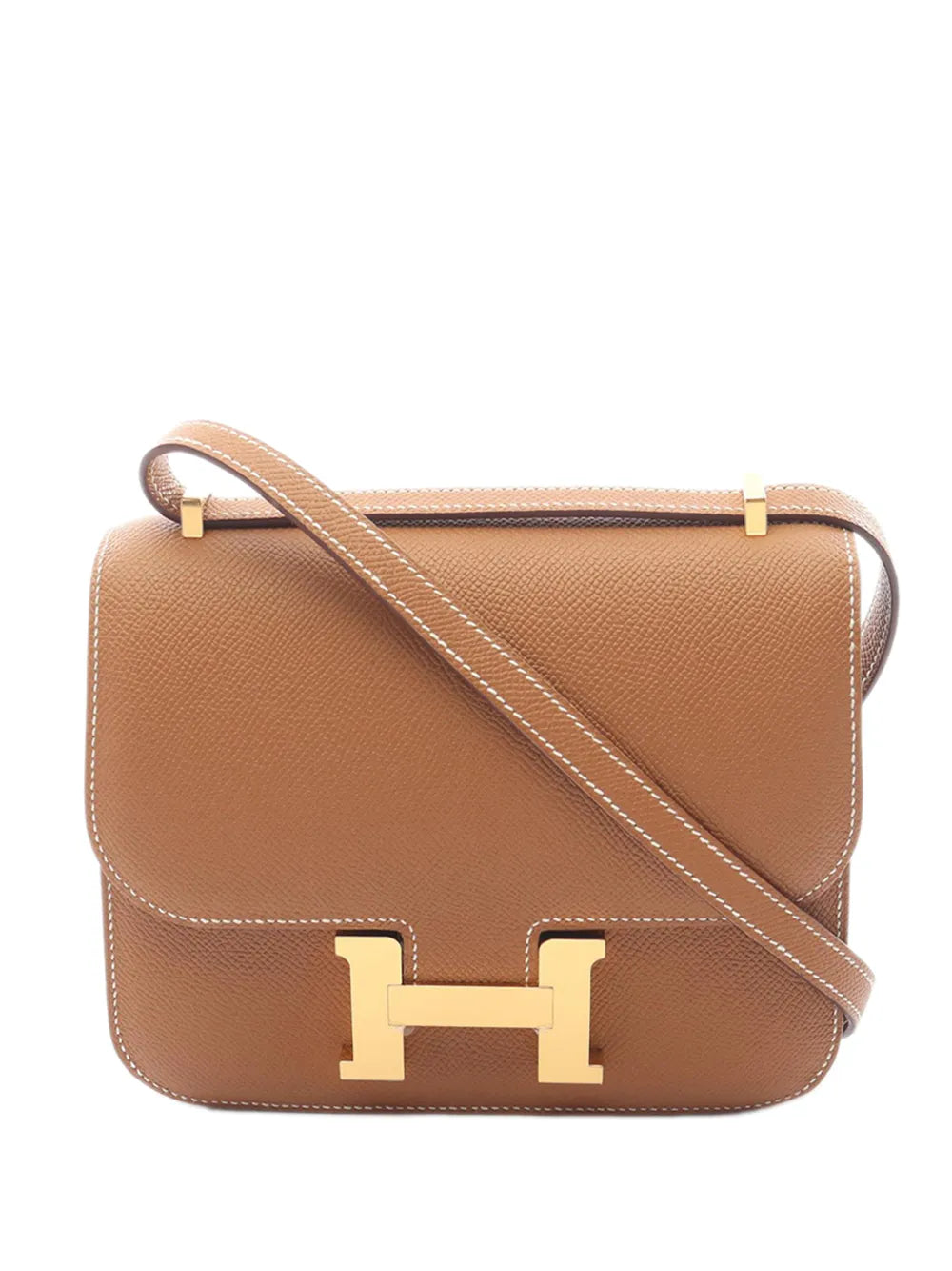 Hermes Pre Owned 2024 Mini Epsom Constance Iii 18 Shoulder Bag