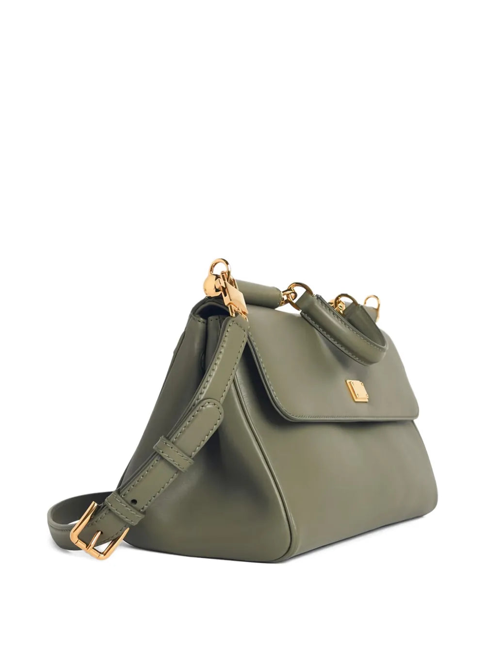 Dolce Gabbana Medium Sicily Leather Tote Bag