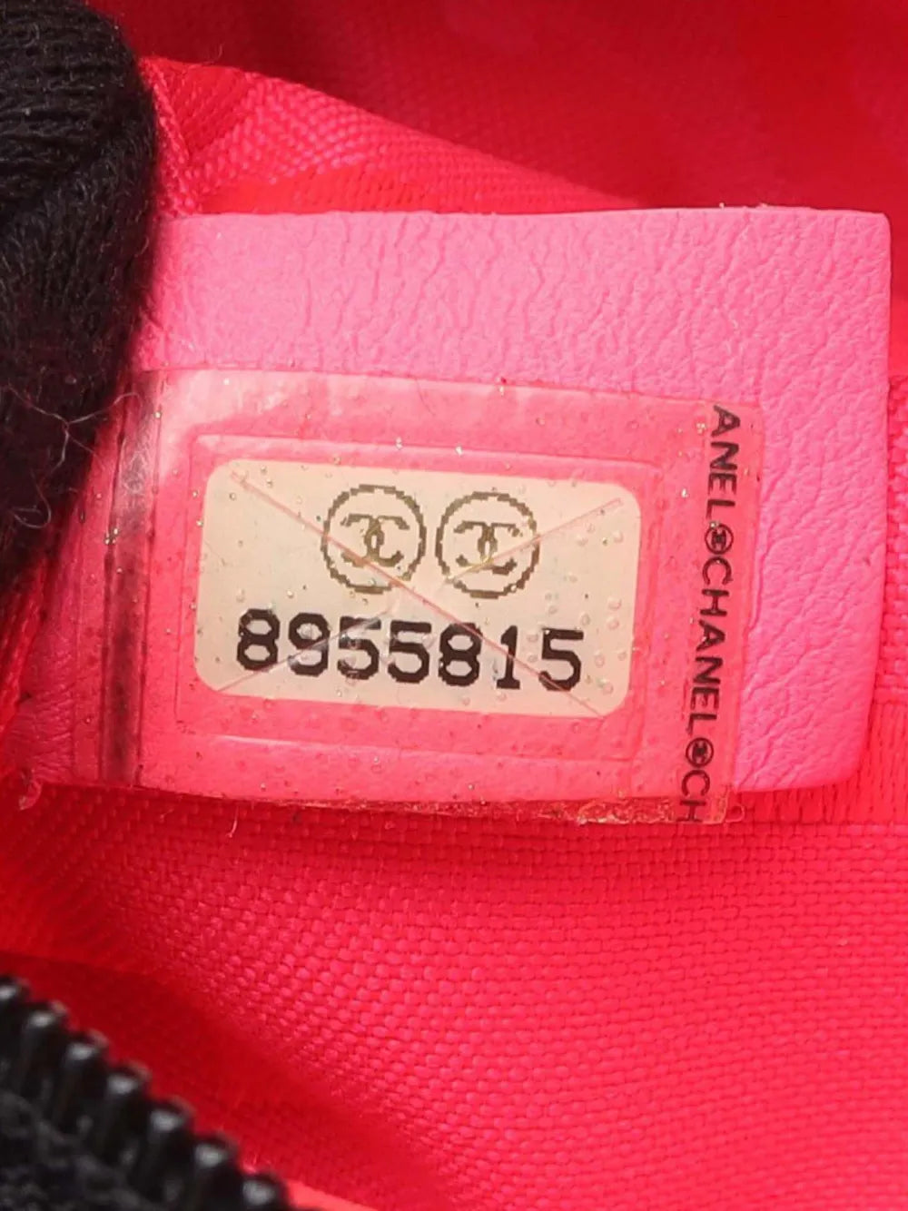 Chanel Pre Owned 2003 2004 Small Lambskin Cambon Ligne Shoulder Bag