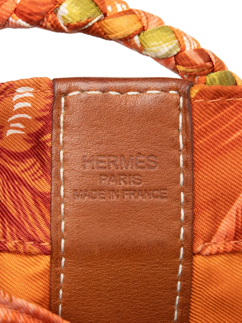 Hermes Pre Owned 2014 Silk Flamingo Party Sac Soie Cool 22 Bucket Bag