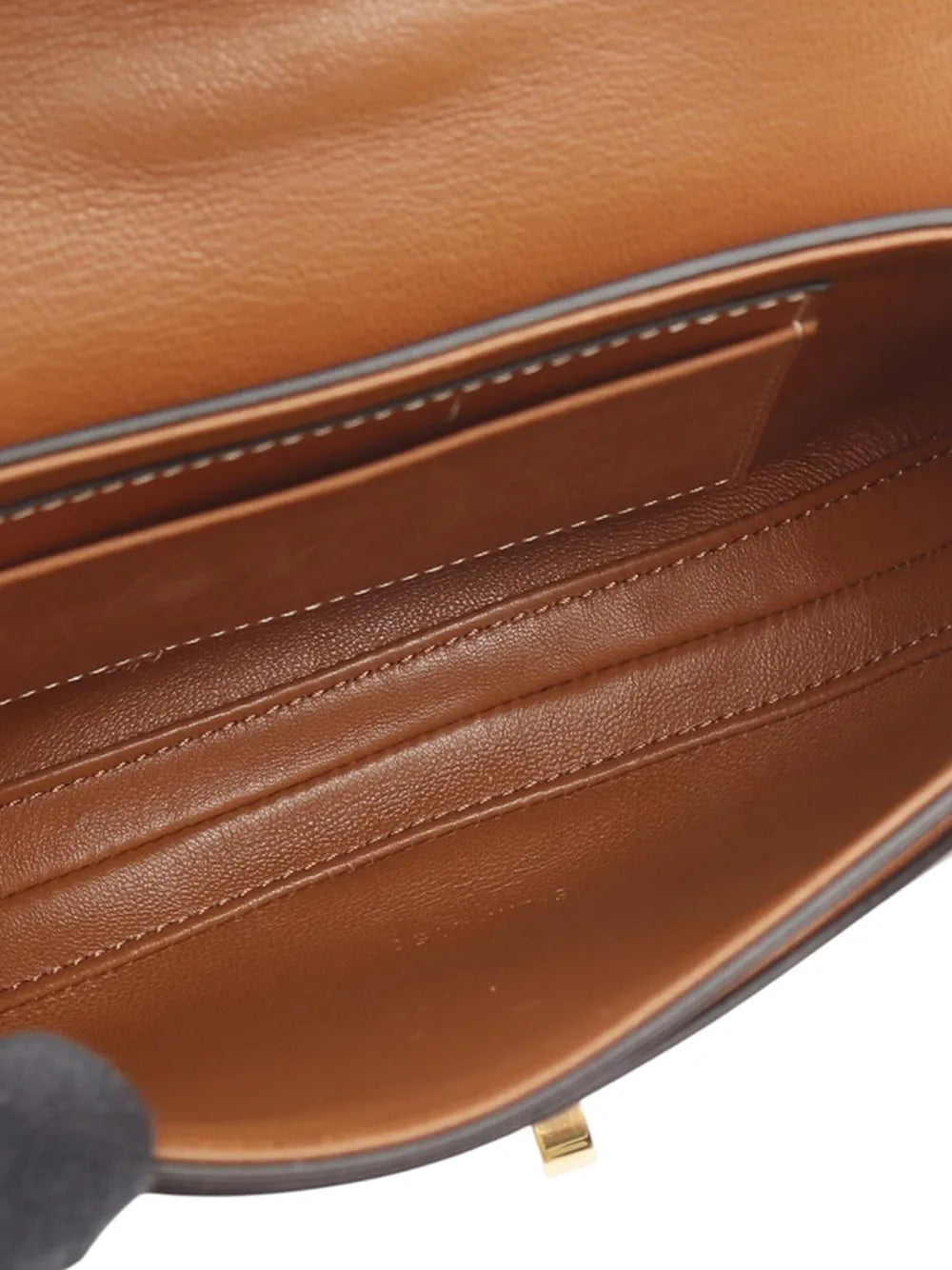 Celine Pre Owned 2021 2025 Small Calfskin Besace 16 Shoulder Bag