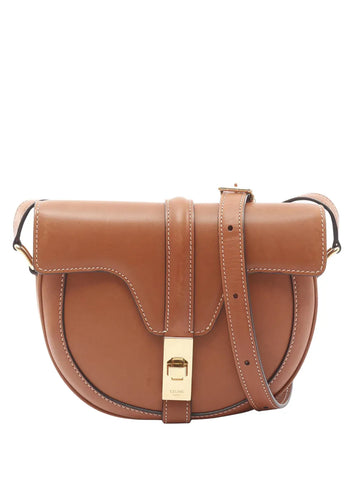 Celine Pre Owned 2021 2025 Small Calfskin Besace 16 Shoulder Bag