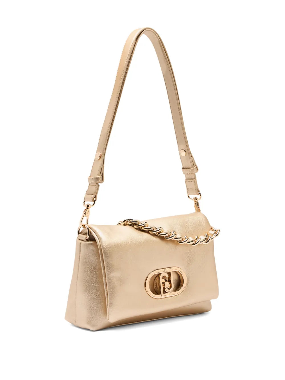 Liu Jo Braided Chain Logo Satchel