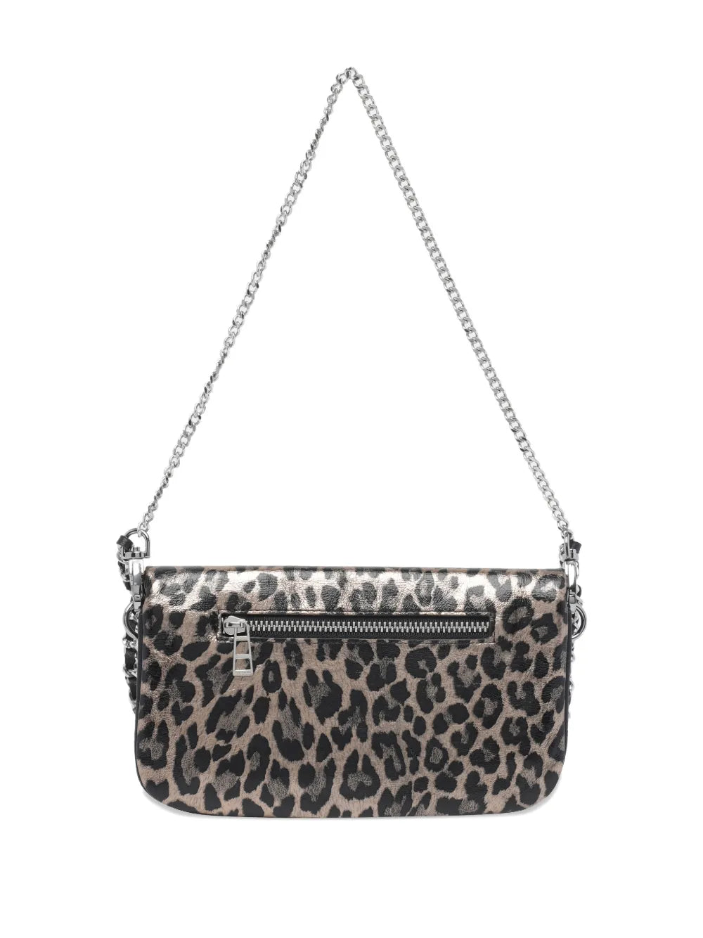 Zadigvoltaire Nano Rock Leopard Effect Shoulder Bag